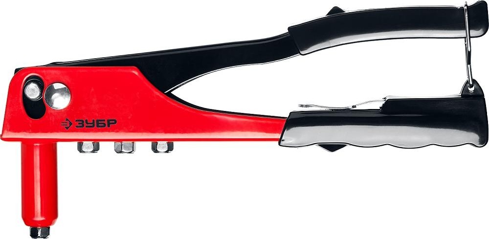 Клепальник ЗУБР МАСТЕР М-100 31050, для алюминиевых 2.4-4.8 мм, cтальной корпус 31050_z01