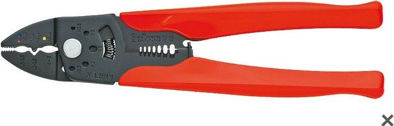 Клещи для опрессовки кабельных наконечников KNIPEX 9732225 KN-9732225