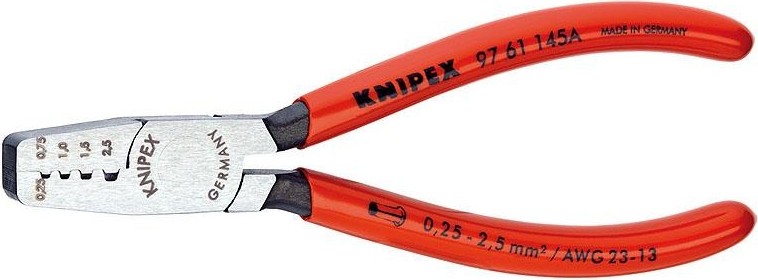 Клещи для опрессовки кабельных наконечников KNIPEX 9761145A KN-9761145A