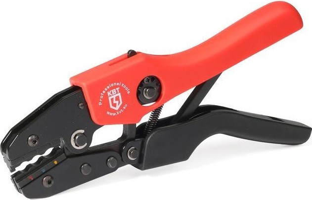 Клещи для опрессовки кабельных наконечников КВТ СТК-10 63028