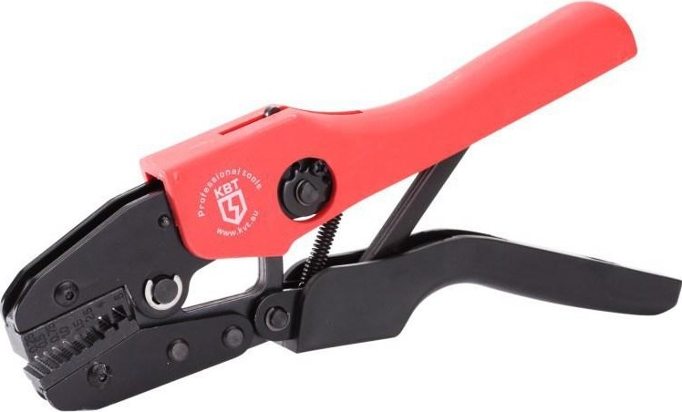 Клещи для опрессовки кабельных наконечников КВТ СТК-07 56544