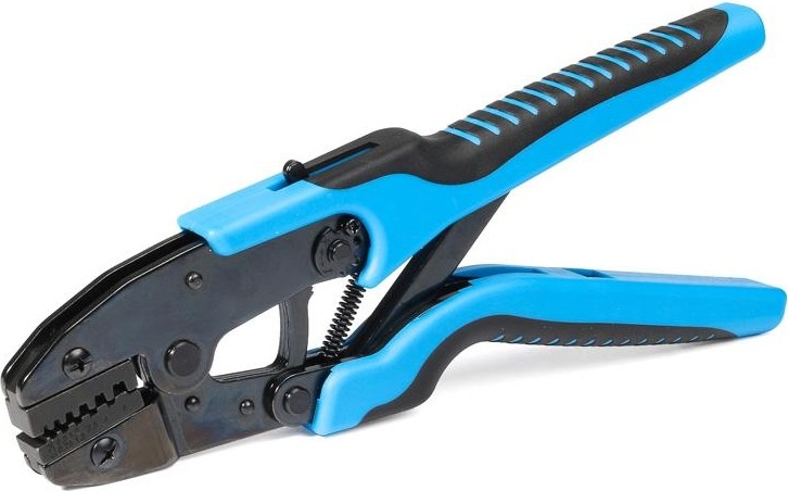 Клещи для опрессовки кабельных наконечников КВТ СТВ-02 55911