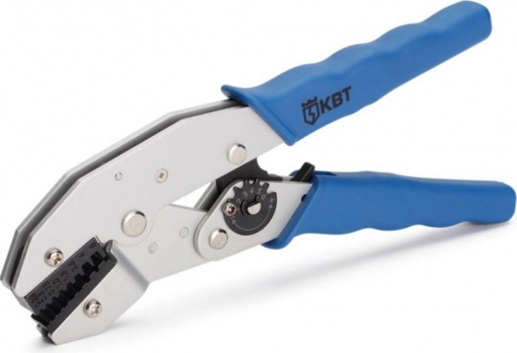 Клещи для опрессовки кабельных наконечников КВТ СТА-01 55920