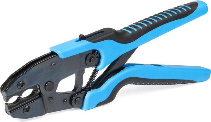 Клещи для опрессовки кабельных наконечников КВТ СТВ-07 66260