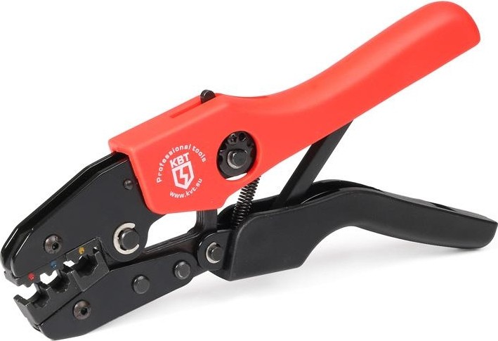 Клещи для опрессовки кабельных наконечников КВТ СТК-01 56538