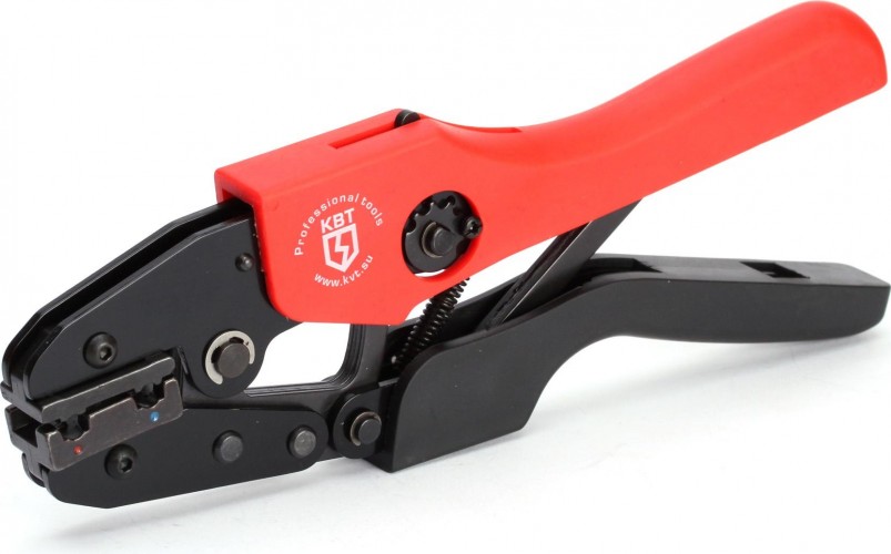 Клещи для опрессовки кабельных наконечников КВТ СТК-09 58773