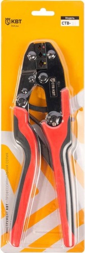 Клещи для опрессовки кабельных наконечников КВТ СТВ-03 55912 - изображение 5