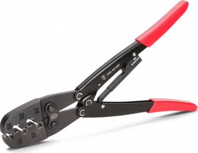 Клещи для опрессовки кабельных наконечников КВТ ПКВ-50 74596