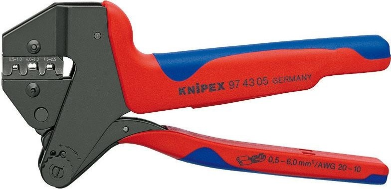 Клещи для опрессовки кабельных наконечников KNIPEX 974305 KN-974305