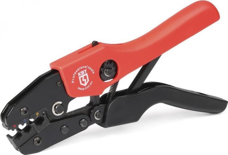 Клещи для опрессовки кабельных наконечников КВТ СТК-11 74851