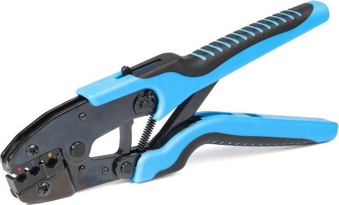 Клещи для опрессовки кабельных наконечников КВТ СТВ-11 74852