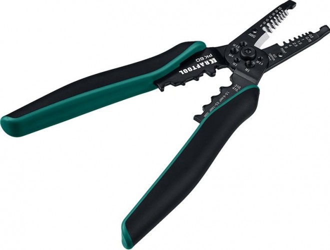 Клещи для снятия изоляции KRAFTOOL PK-60 многофункциональные, 0.5-6 мм2 22658 - изображение 5