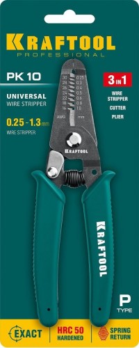 Клещи для снятия изоляции KRAFTOOL PK-10 многофункциональные, 160мм 22660-10 - изображение 3