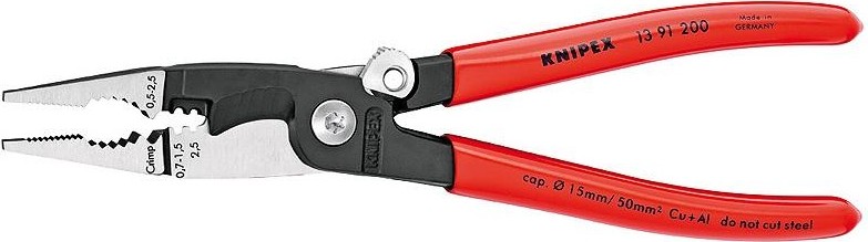 Клещи электромонтажные KNIPEX 1391200 200 мм KN-1391200