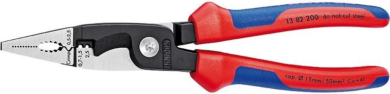Клещи электромонтажные KNIPEX 1382200 200 мм KN-1382200