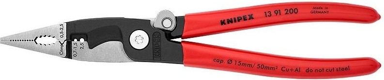 Клещи электромонтажные KNIPEX 1391200SB 200 мм KN-1391200SB