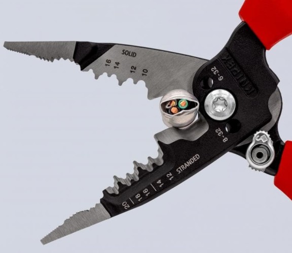 Клещи электромонтажные KNIPEX KN-13728 7-в-1 - изображение 4