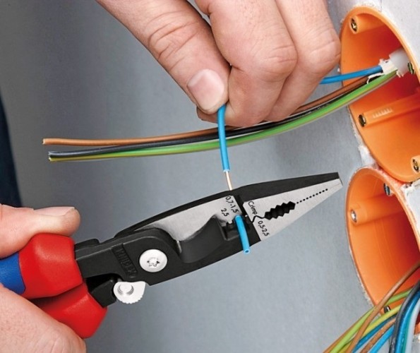 Клещи электромонтажные KNIPEX KN-1382200TBK 6-в-1 - изображение 2