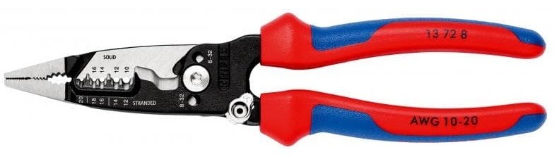 Клещи электромонтажные KNIPEX KN-13728 7-в-1