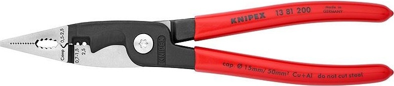Клещи электромонтажные KNIPEX 1381200SB 200 мм KN-1381200SB