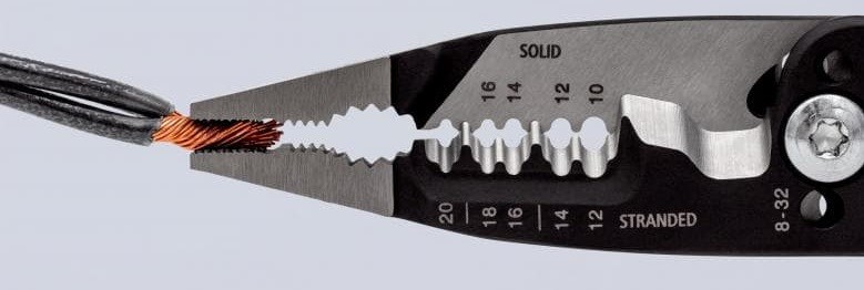 Клещи электромонтажные KNIPEX KN-13728 7-в-1 - изображение 5