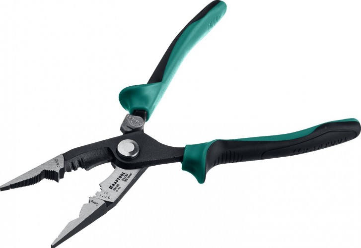 Клещи электромонтажные KRAFTOOL KM-20 многофункциональные 23336-20 - изображение 3