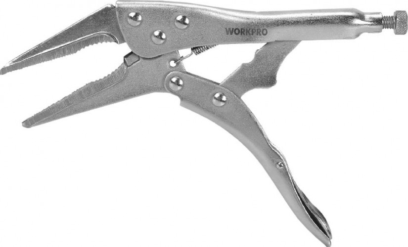 Клещи фиксирующие WORKPRO WP231040 с длинным носом 230мм - изображение 2