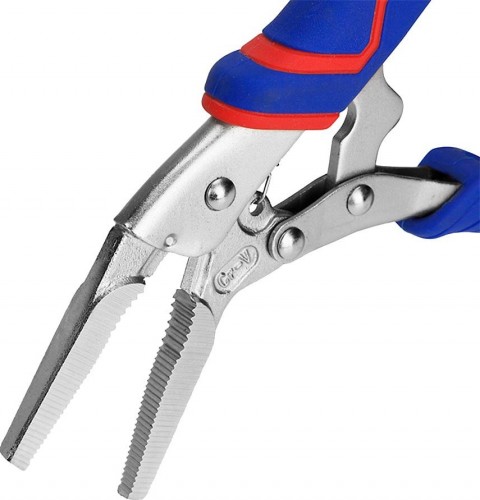 Клещи фиксирующие WORKPRO WP231075 с длинными носами 165мм pro - изображение 3