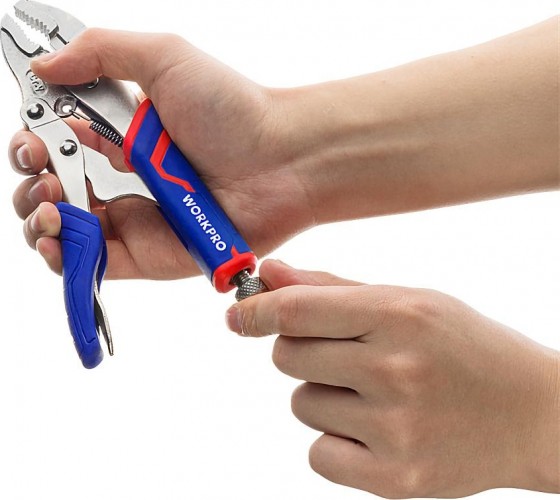 Клещи фиксирующие WORKPRO WP231073 180мм pro - изображение 5