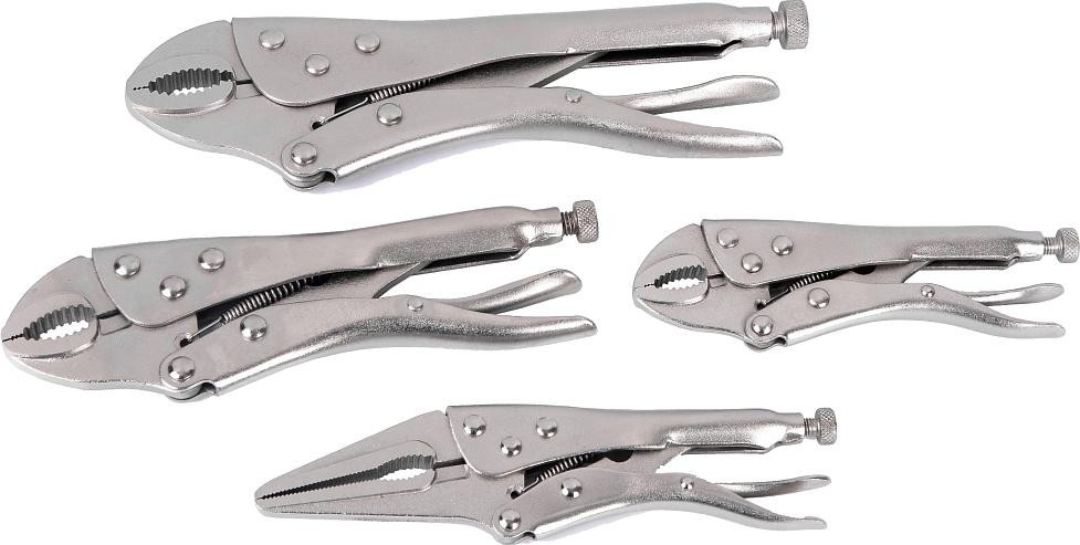 Клещи фиксирующие WORKPRO WP201001 (набор 4 предмета)