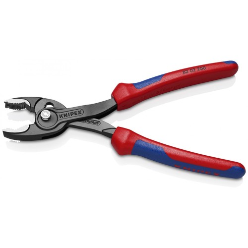 Клещи KNIPEX KN-8202200SB TwinGrip с фронтальным и боковым захватами - изображение 5