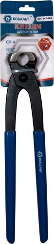 Клещи Кобальт 647-284 слесарные для скрутки 250 мм cr-v - изображение 2