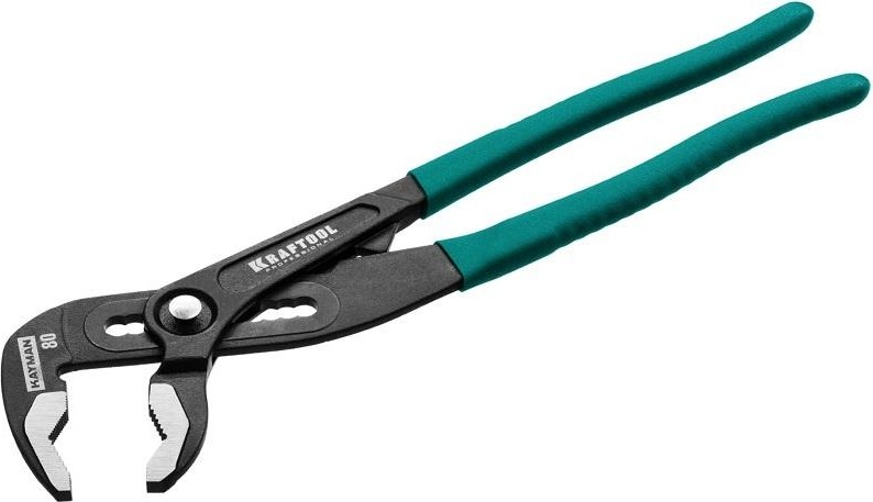 Клещи KRAFTOOL "KAYMAN" переставные быстрая регулировка, cr-v, max захват  22353-30