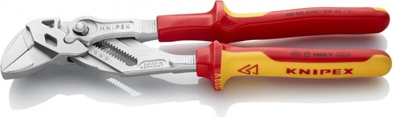 Клещи переставные диэлектрические KNIPEX 8606250 1000 V, 250 мм KN-8606250