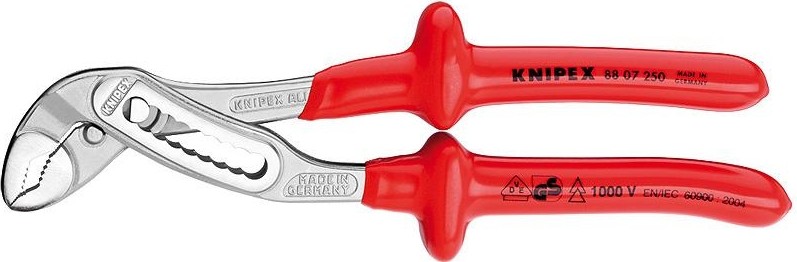 Клещи переставные диэлектрические KNIPEX 8807250 1000 V, 250 мм KN-8807250