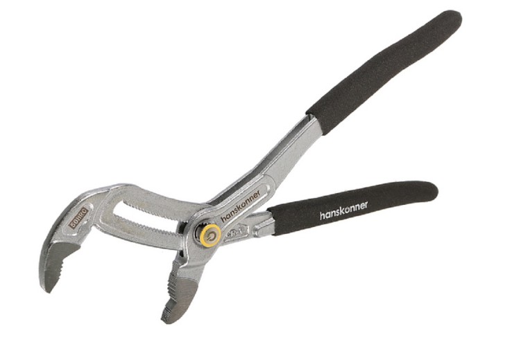 Клещи переставные HANSKONNER HK1020-06-A250 250мм, CrV кнопочный шарнир, раскр. губ. 50мм(>43% - изображение 2