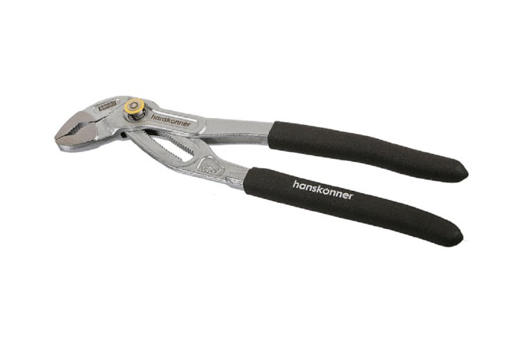 Клещи переставные HANSKONNER HK1020-06-A250 250мм, CrV кнопочный шарнир, раскр. губ. 50мм(>43% - изображение 5