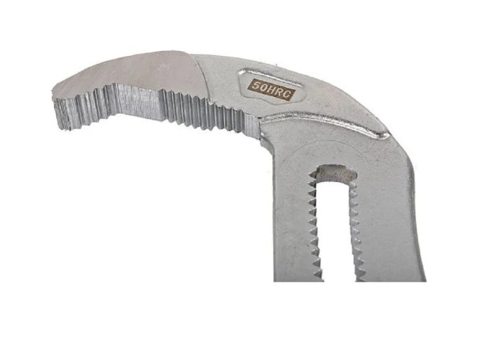 Клещи переставные HANSKONNER HK1020-06-A400 400мм,crv,кнопочный шарнир, раскр. губ. 90мм(>13%) - изображение 4