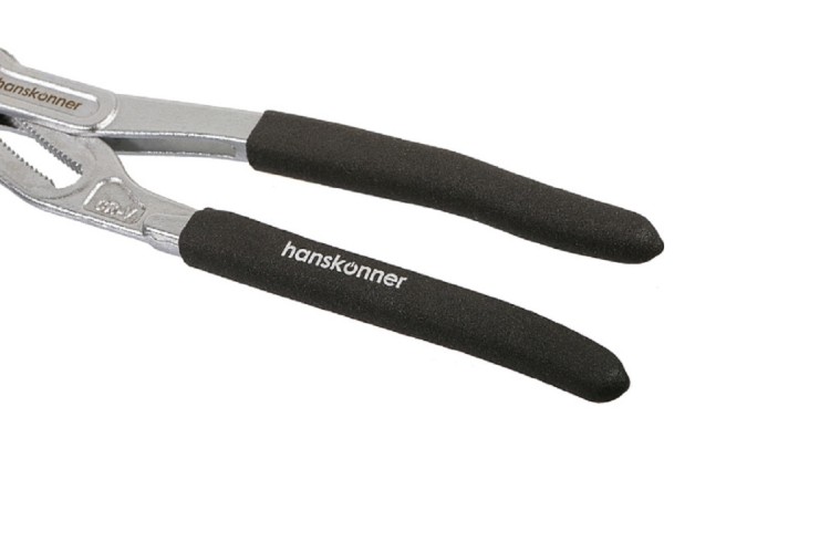 Клещи переставные HANSKONNER HK1020-06-A250 250мм, CrV кнопочный шарнир, раскр. губ. 50мм(>43% - изображение 4