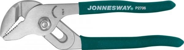 Клещи переставные JONNESWAY P2706 с трубным захватом, 160 мм 048298