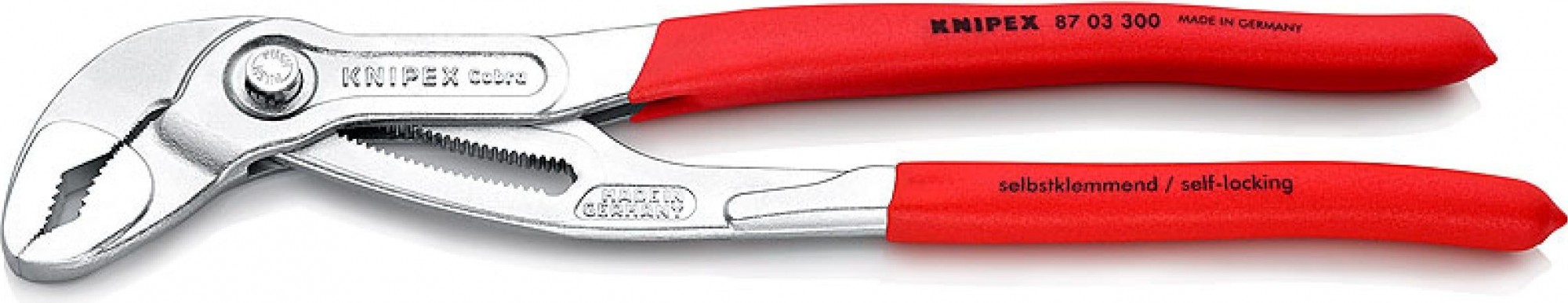 Клещи переставные KNIPEX "COBRA" 8703300SB 300 мм KN-8703300SB