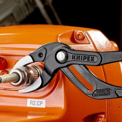 Клещи переставные KNIPEX KN-8101250SB трубные, зев 25-80 мм - изображение 3
