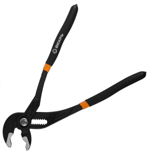 Клещи переставные ВИХРЬ 73/6/3/11 кнопочные, обливные рукоятки - изображение 2