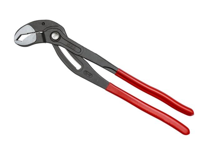 Клещи переставные VOLL Cobra 5.12400 с механизмом быстрой фиксации, L-16" (400 мм), CrV 5.12400