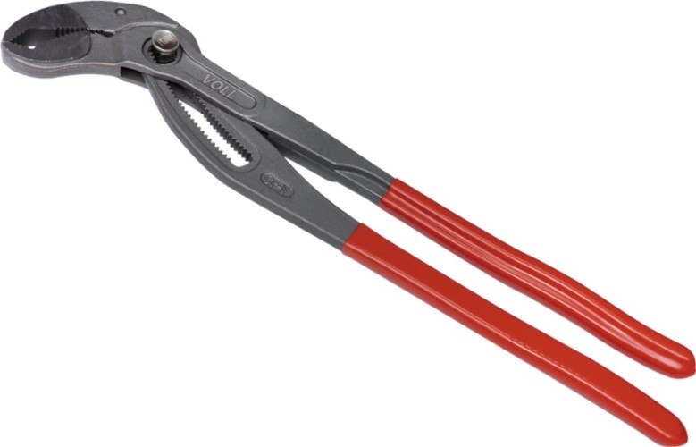 Клещи переставные VOLL Cobra 5.12300 с механизмом быстрой фиксации, L-12" (300 мм), CrV 5.12300