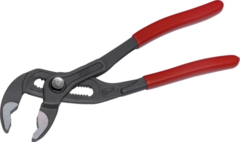 Клещи переставные VOLL Cobra 5.12175 с механизмом быстрой фиксации, L-7" (175 мм), CrV 5.12175 - изображение 5
