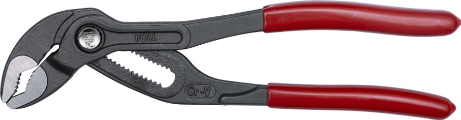 Клещи переставные VOLL Cobra 5.12175 с механизмом быстрой фиксации, L-7" (175 мм), CrV 5.12175 - изображение 2