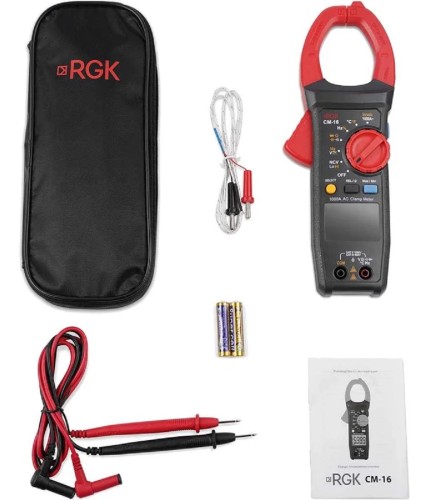 Клещи RGK CM-16 токоизмерительные + ПОВЕРКА 721333 - изображение 5