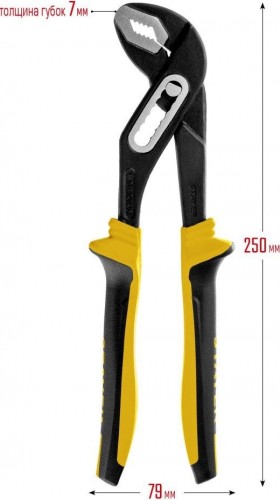 Клещи STAYER Hercules переставные с двухкомпонентными маслобензостойкими 2236_z03 - изображение 2