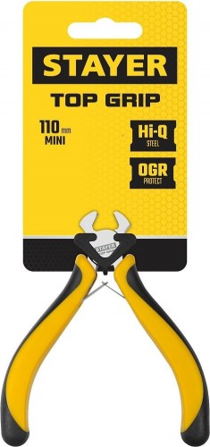 Клещи STAYER TOPGrip кусачки торцовые 2218-7, 110мм 2218-7_z02 - изображение 2